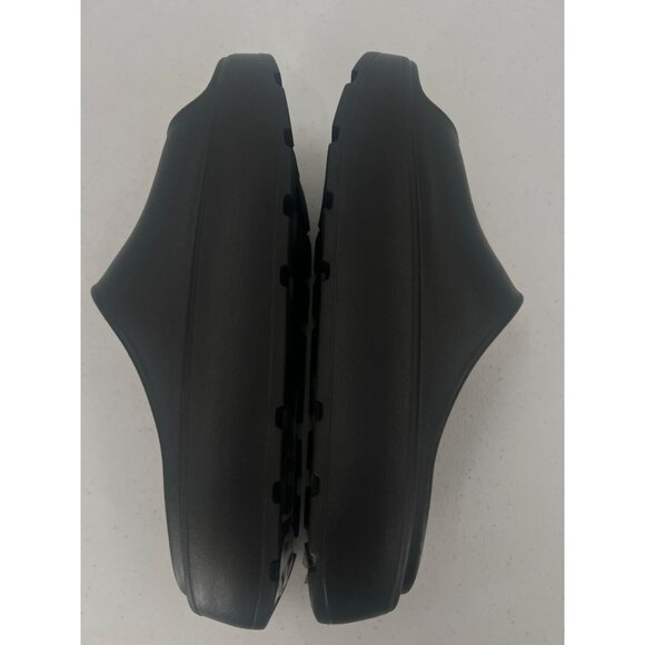 VS Pink 7/8 Black EVA Slide Sandals Platform Chunky Pool Shower Beach Shoes - Picture 6 of 10